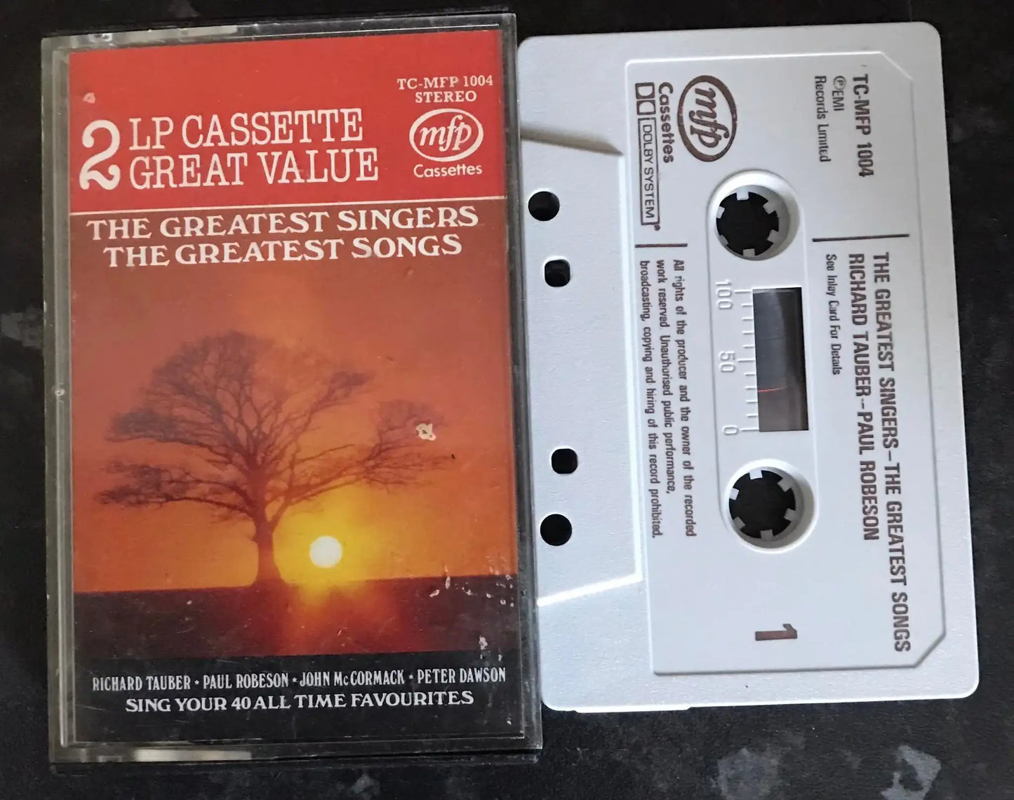 The Greatest Singers, The Greatest Songs Album, Music For Pleasure, TC-MFP 1004 Magretro