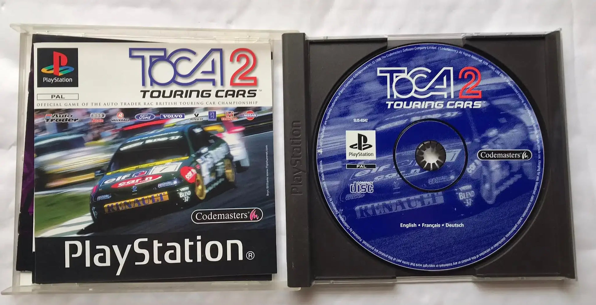 toca 2 touring cars, Playstation 1 Game Magretro