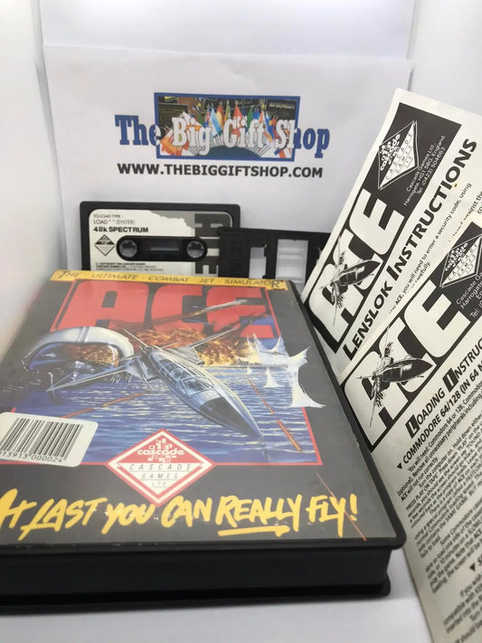 ACE (Tested Working), ZX Spectrum, Released by Cascade Games Ltd Magretro
