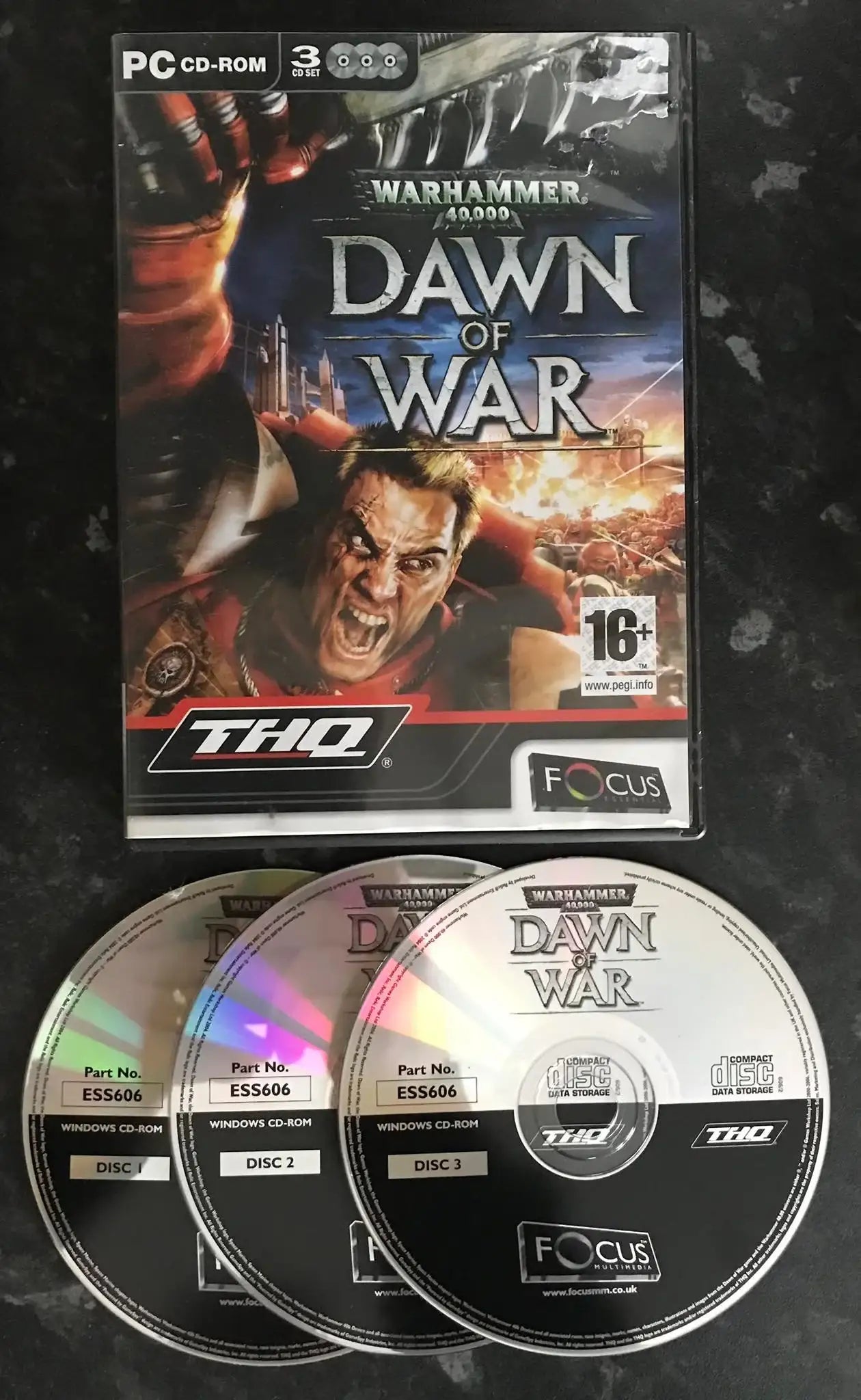 Warhammer 40,000, Dawn of War, UK, Pal, PC Game Magretro