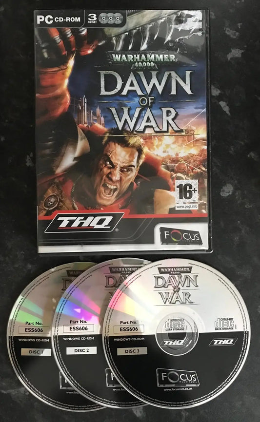 Warhammer 40,000, Dawn of War, UK, Pal, PC Game Magretro
