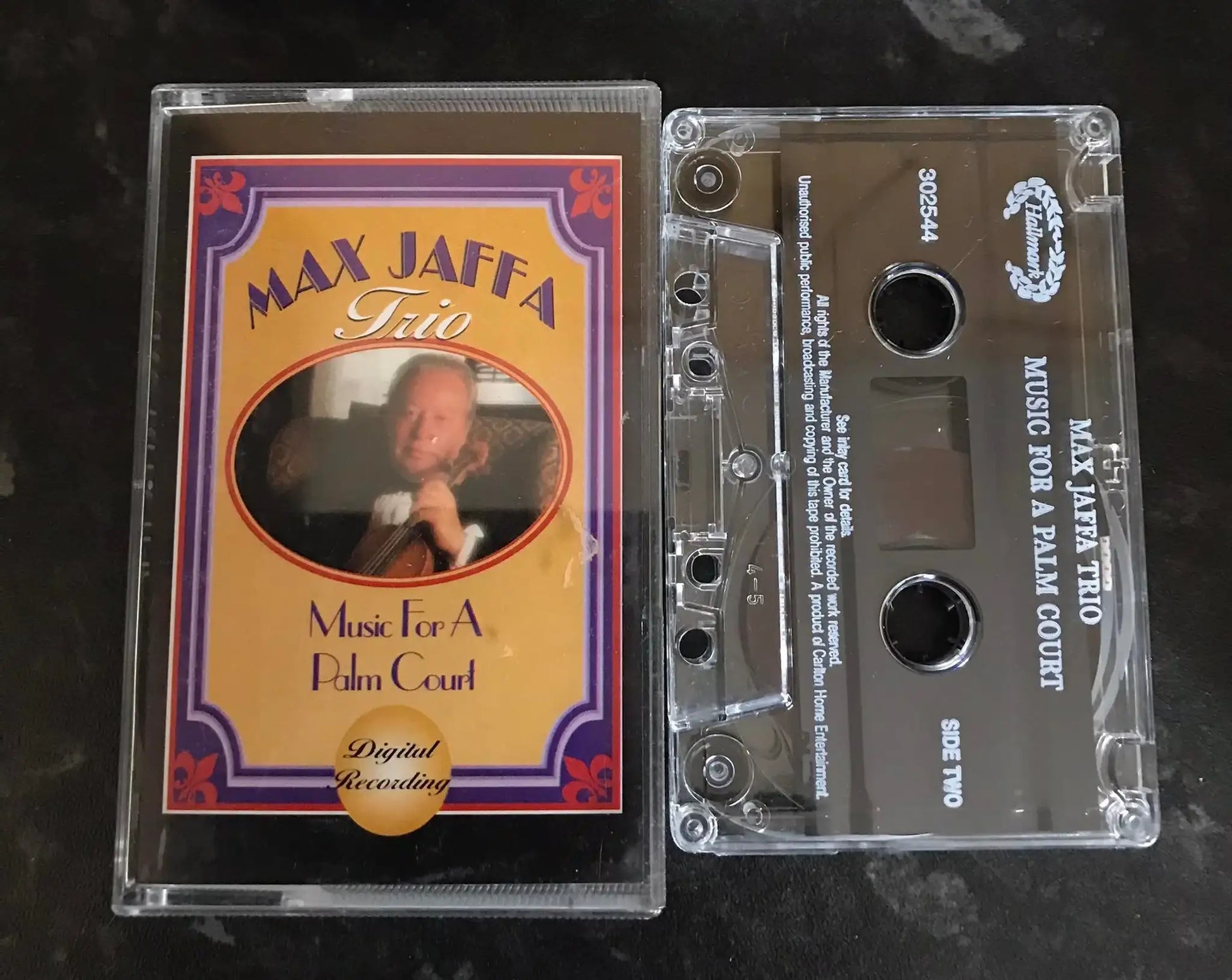Music for a Palm Court Album, Max Jaffa Trio, 302544, Hallmark Magretro