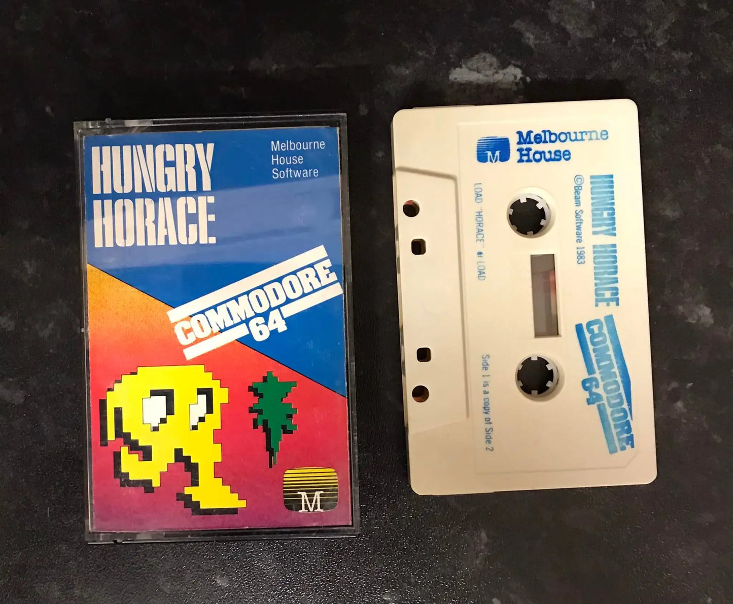 Hungry Horace, C64 Game, by Melbourne House, WORKING Magretro