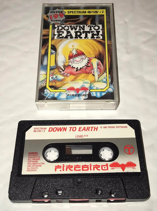 Down To Earth, ZX Spectrum game by Firebird, Working Magretro