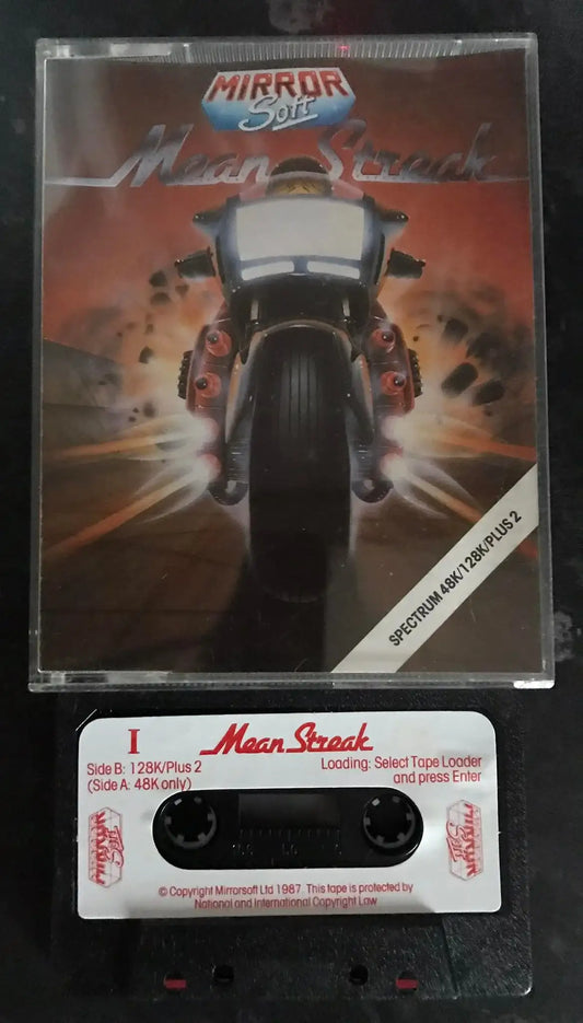 Mean Streak by Mirrorsoft (RARE), ZX Spectrum Game, Working Magretro