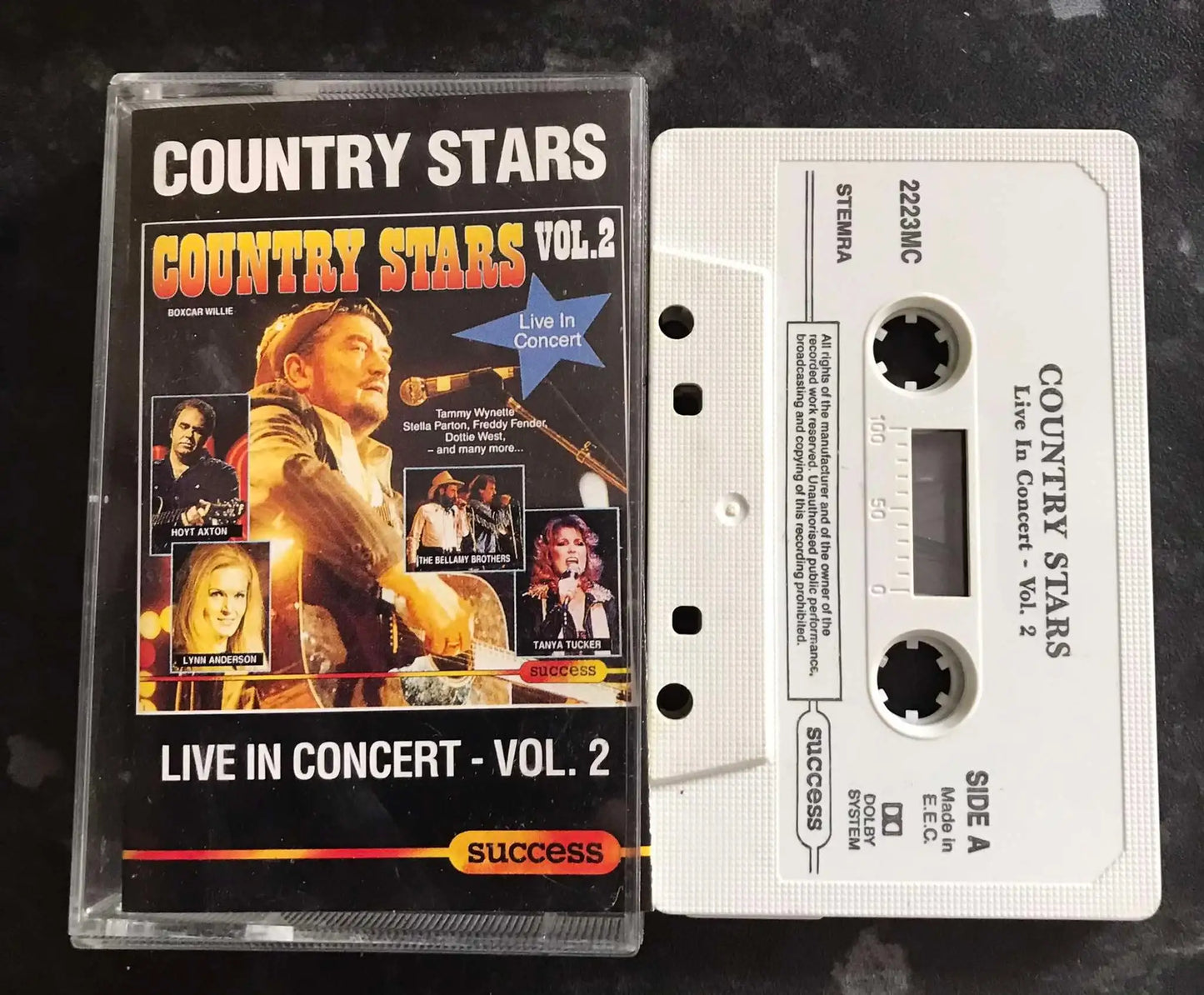 Country Stars Vol 2, Live, 223MC, Success, Vintage Cassette Magretro