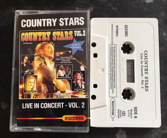 Country Stars Vol 2, Live, 223MC, Success, Vintage Cassette Magretro