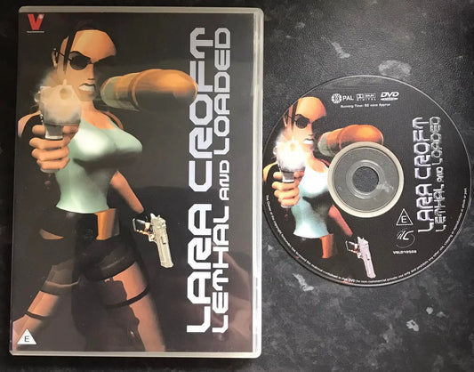 Lara Croft, Lethal And Loaded, DVD, PC Game Magretro