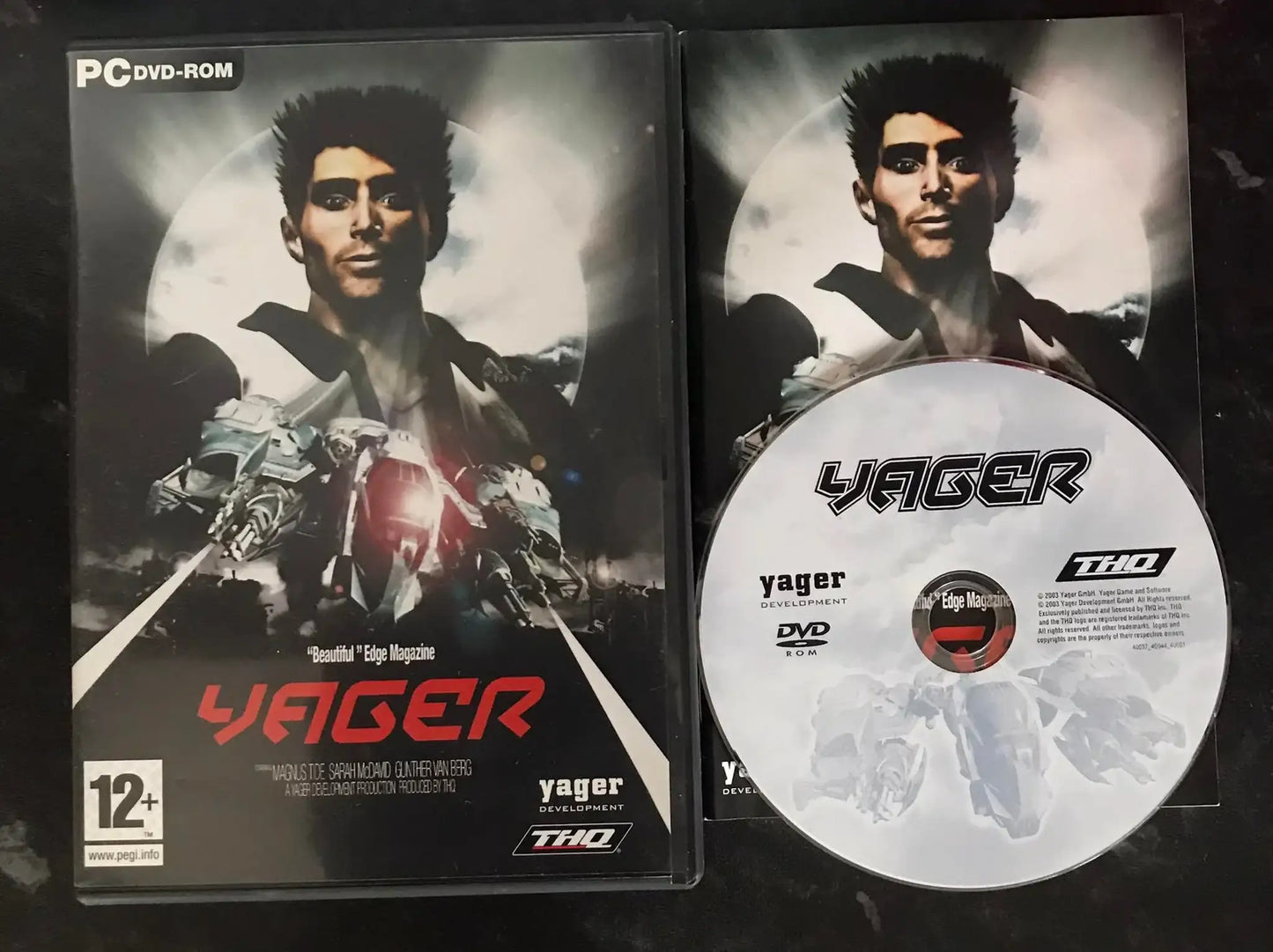 YAGER, DVD, UK, Pal, PC Game Magretro