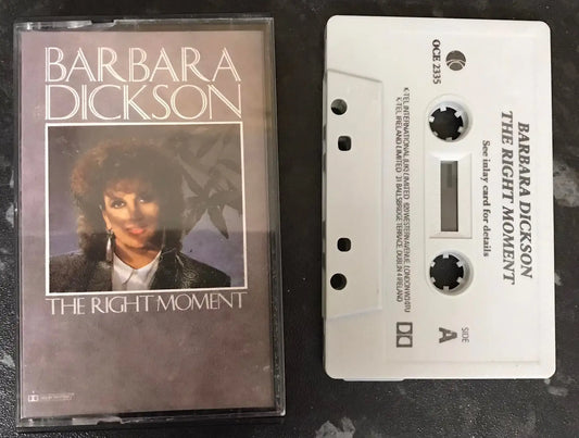 Barbara Dickson, The Right Moment Album, K-tel, OCE 2335, Vintage Cassette Magretro