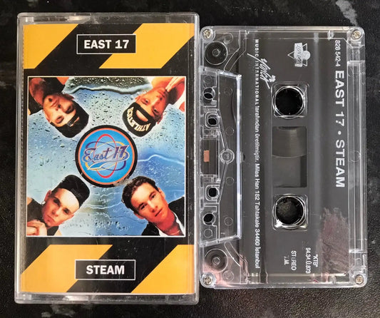 Steam Album, East 17, London Record, 828 542-4, Vintage Cassette Magretro