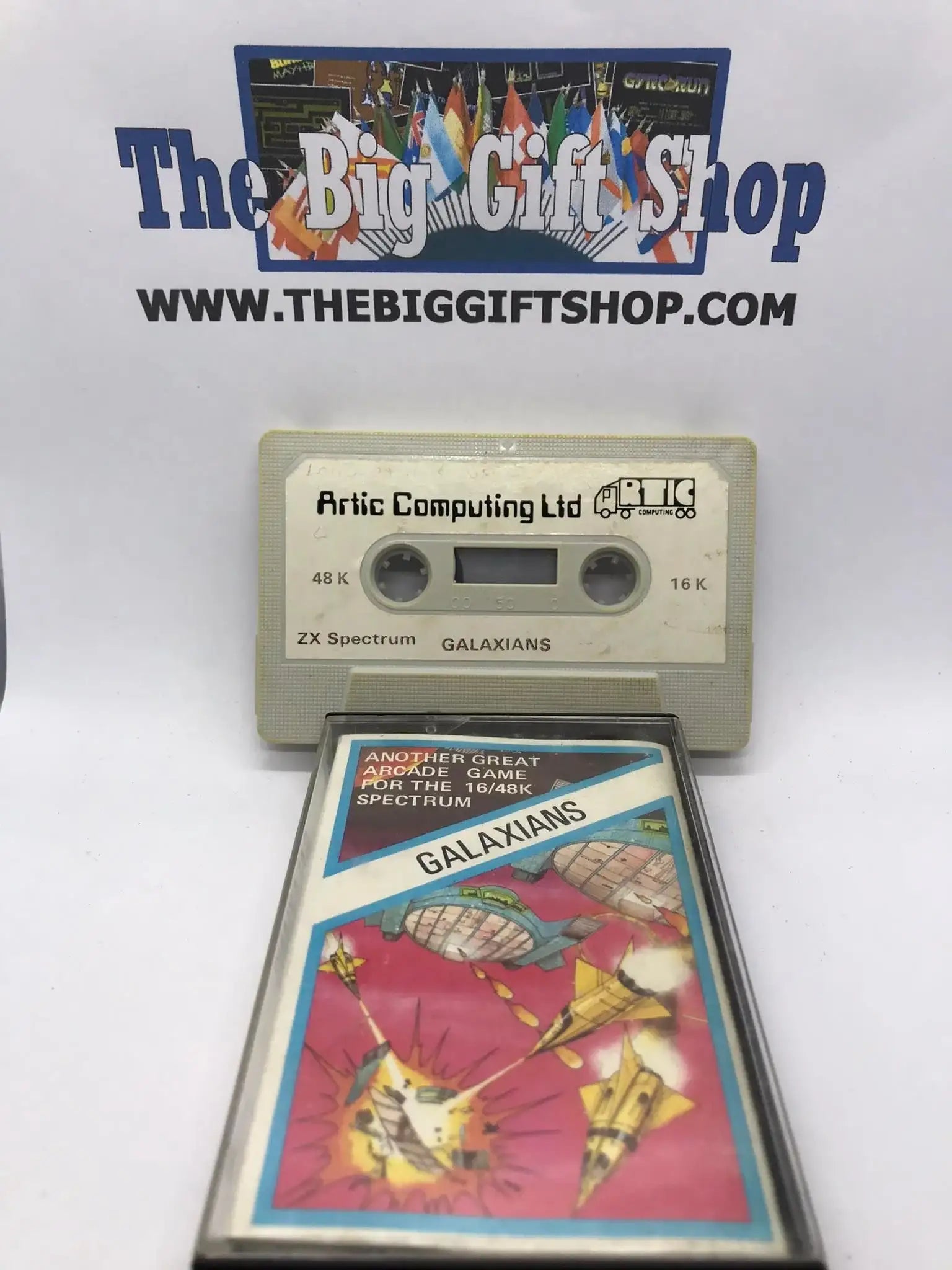 Galaxians (Tested Working), ZX Spectrum, Released by Artic Computing Ltd Magretro