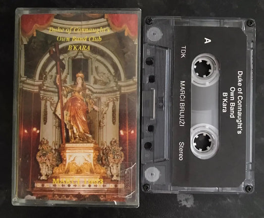 Duke of Connaught's Own Band Club B'Kara Album, Vintage Cassette Magretro