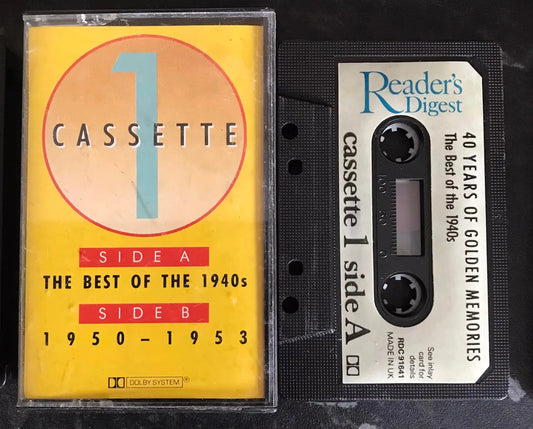 40 years of Golden Memories, Cassette 1, RDC 91641, Vintage Cassette Magretro