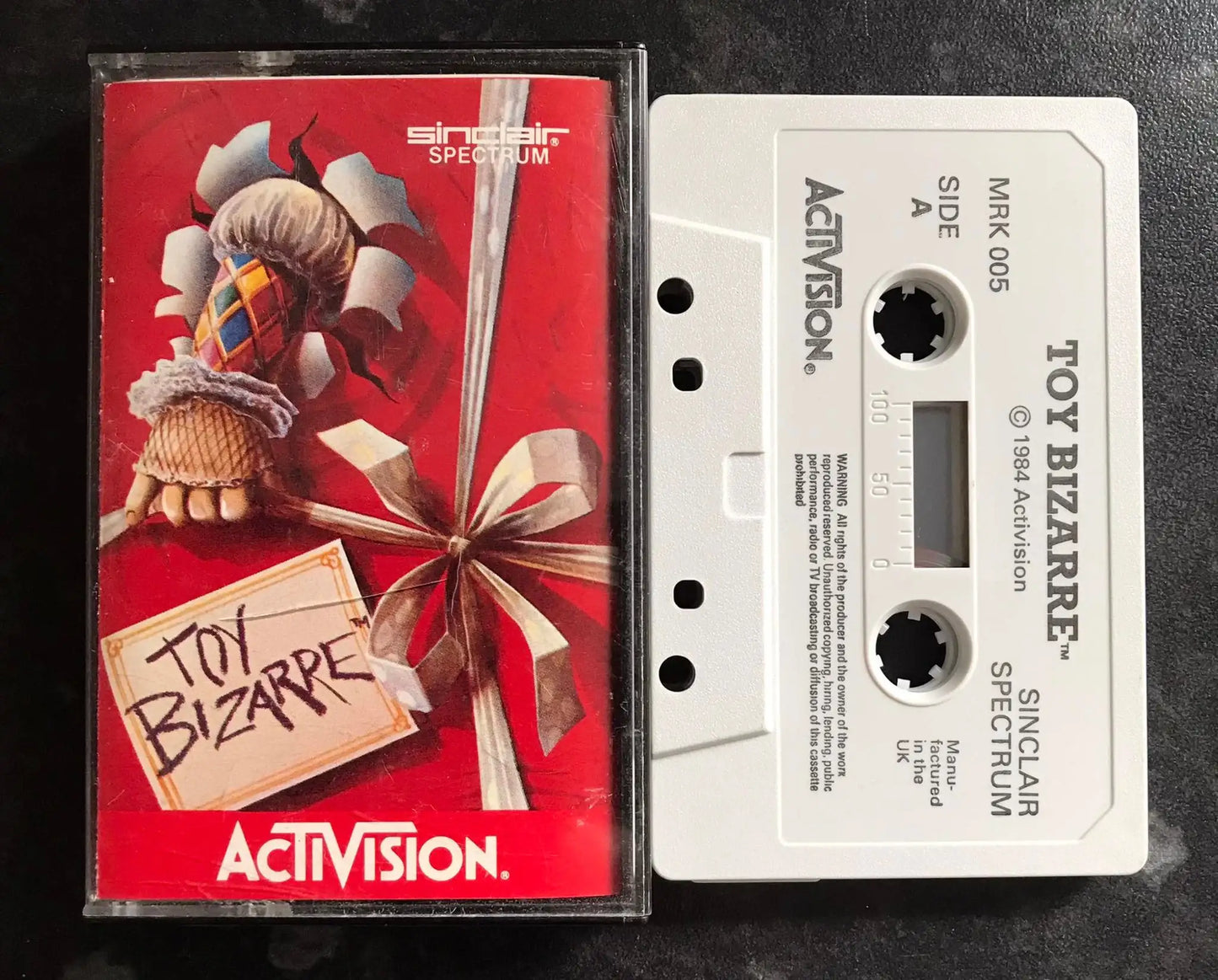 Toy Bizarre by Activision Software, ZX Spectrum Game, Working Magretro