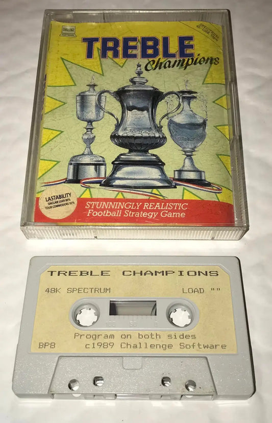Treble Champions, ZX Spectrum game by Challenge, Working Magretro