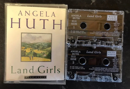 Angela Huth, Land Girls AudioBook Cassette, REED 119, Vintage Cassette Magretro