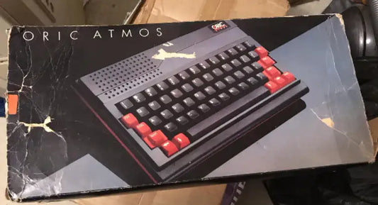 Vintage Oric Atmos FOR SALE, RETRO Home Computer, 48k, Boxed collectors item Magretro