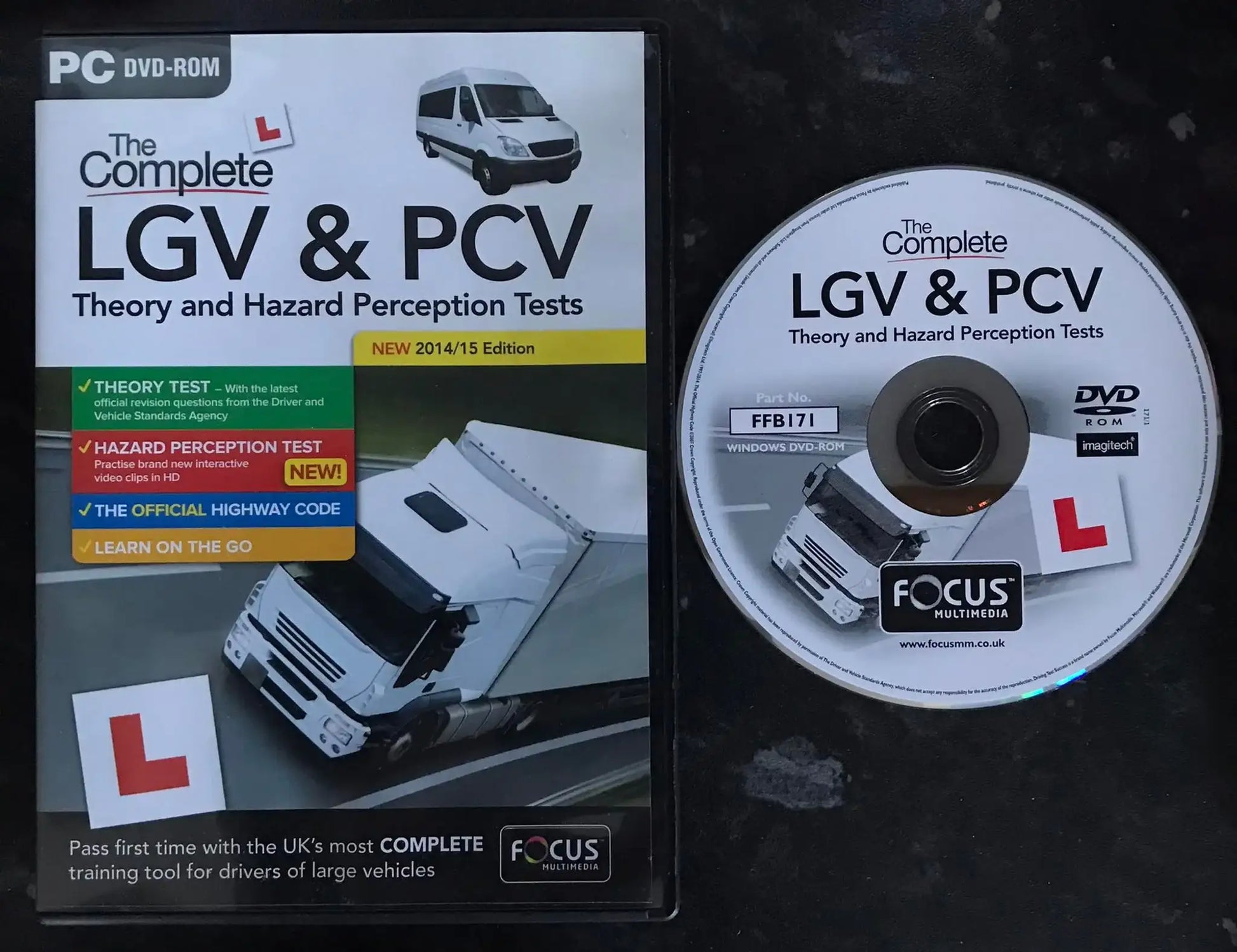 Complete LGV HGV PCV DSA DVSA Theory Test Hazard Perception, 20014/2015, PC Game Magretro