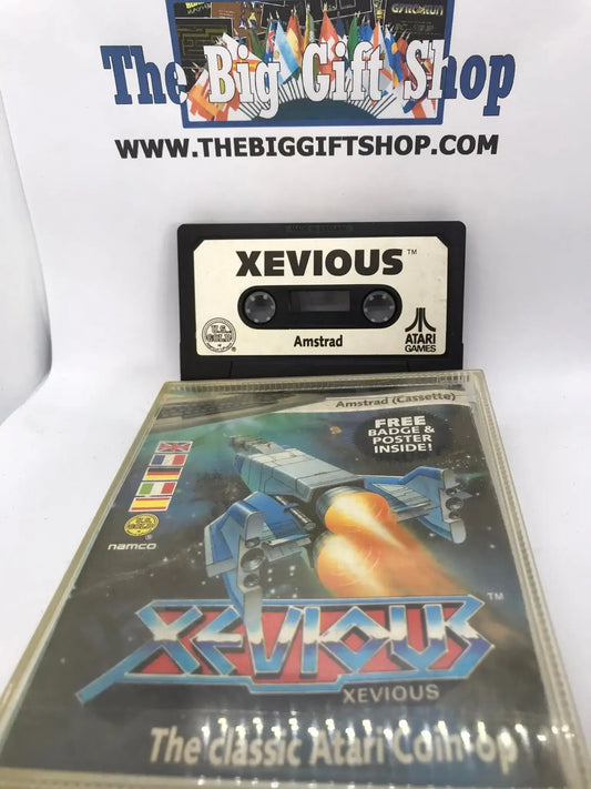Xevious, CPC 464 / 664, Released by US Gold Magretro