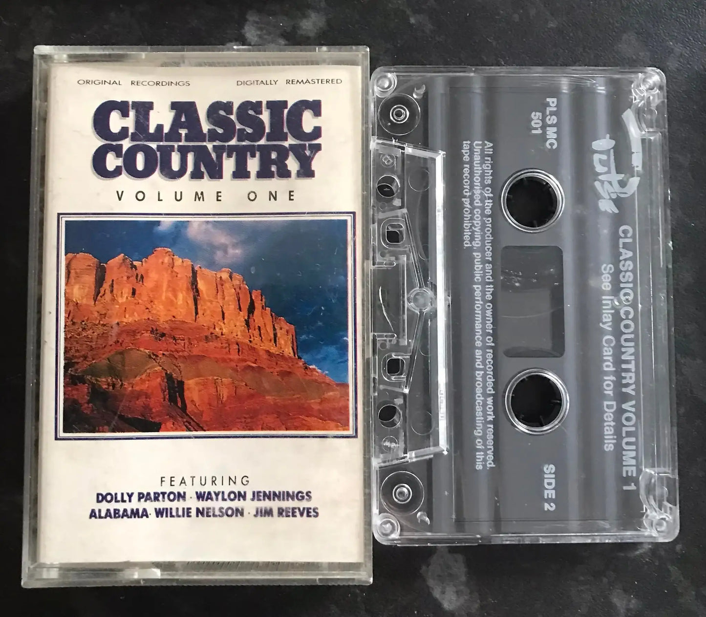Classic Country, Volume 1, PULSE, PLS MC 501, Vintage Cassette Magretro