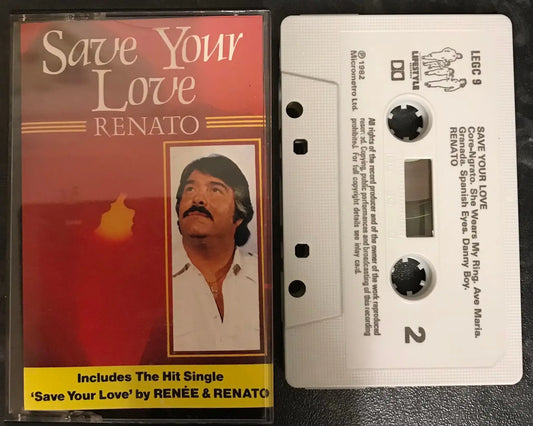 Renato, Save Your Love Album, Lifestyle Records, LEG C9, Vintage Cassette Magretro