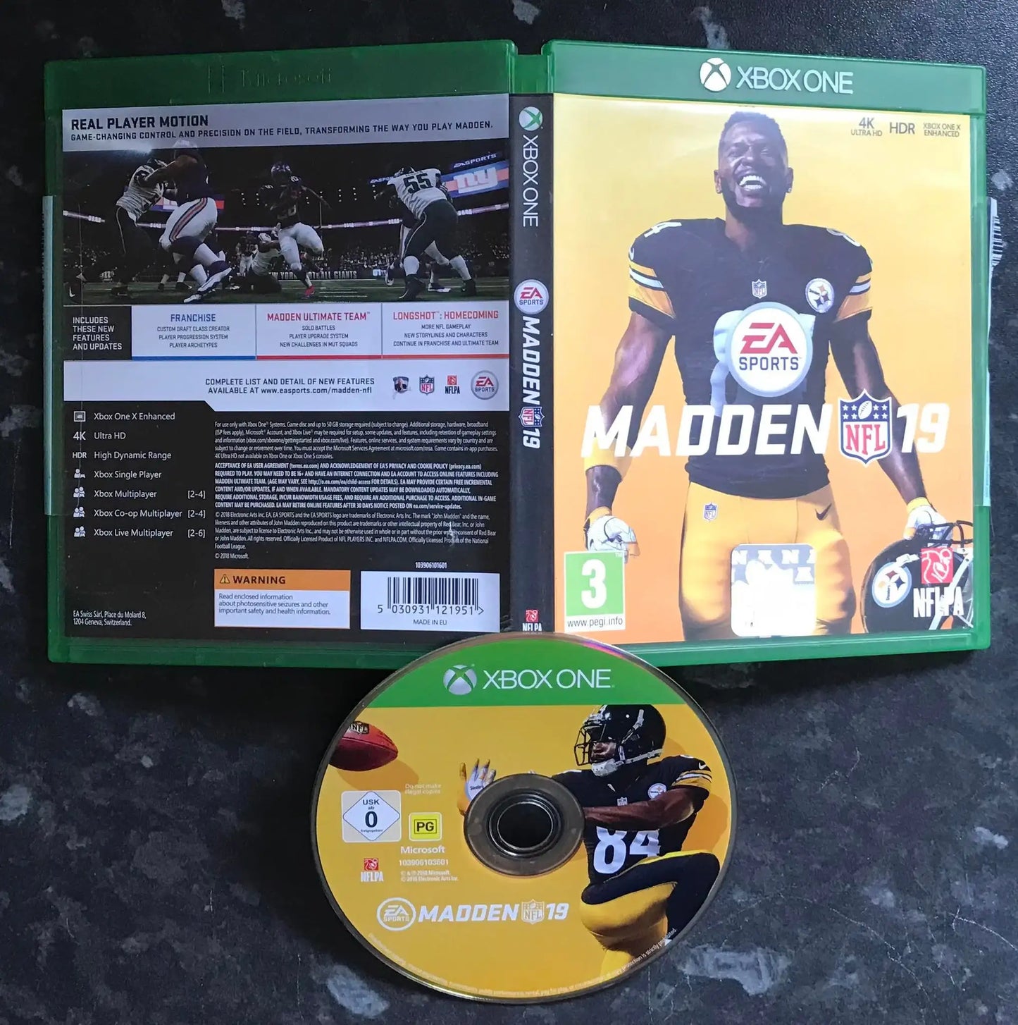 madden nfl 19, Xbox One Game, UK PAL Magretro