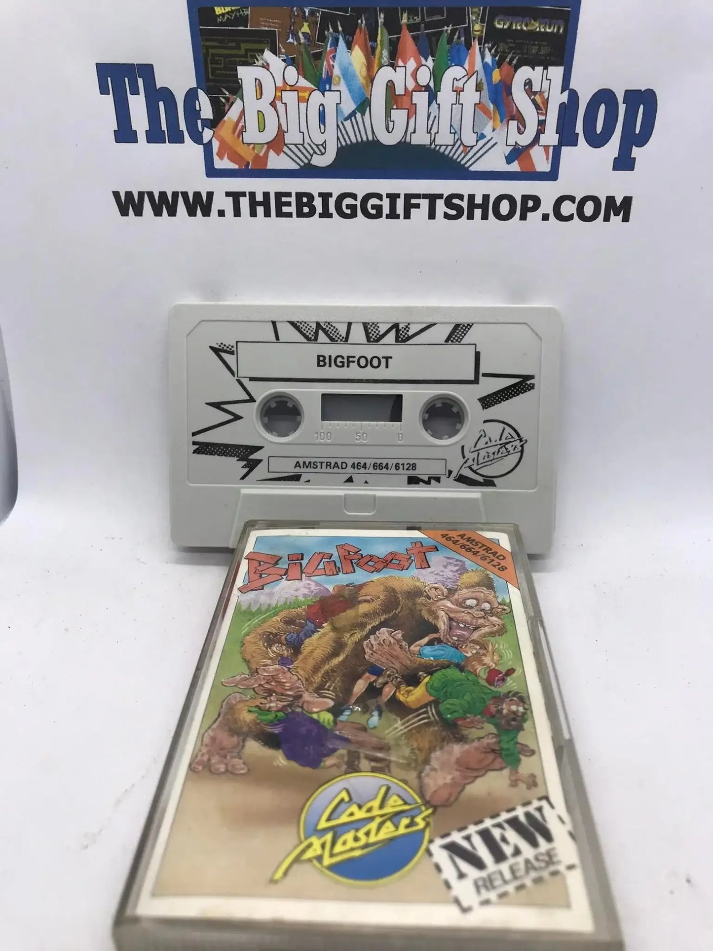 Bigfoot, CPC 464 / 664 Released by Codemasters Magretro