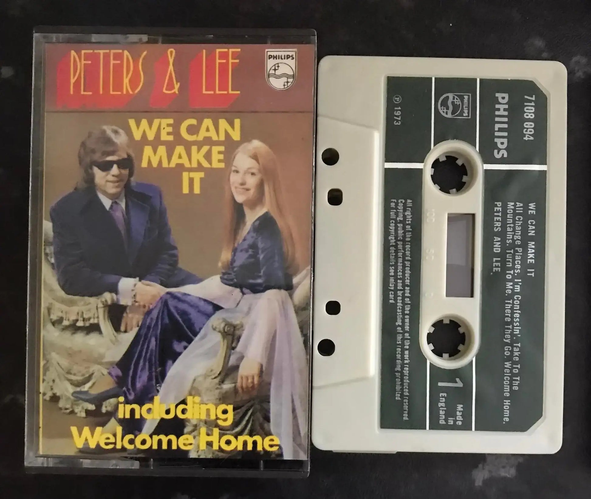 Peters & Lee, We Can Make It Album, Philips, 7108 094, Vintage Cassette Magretro