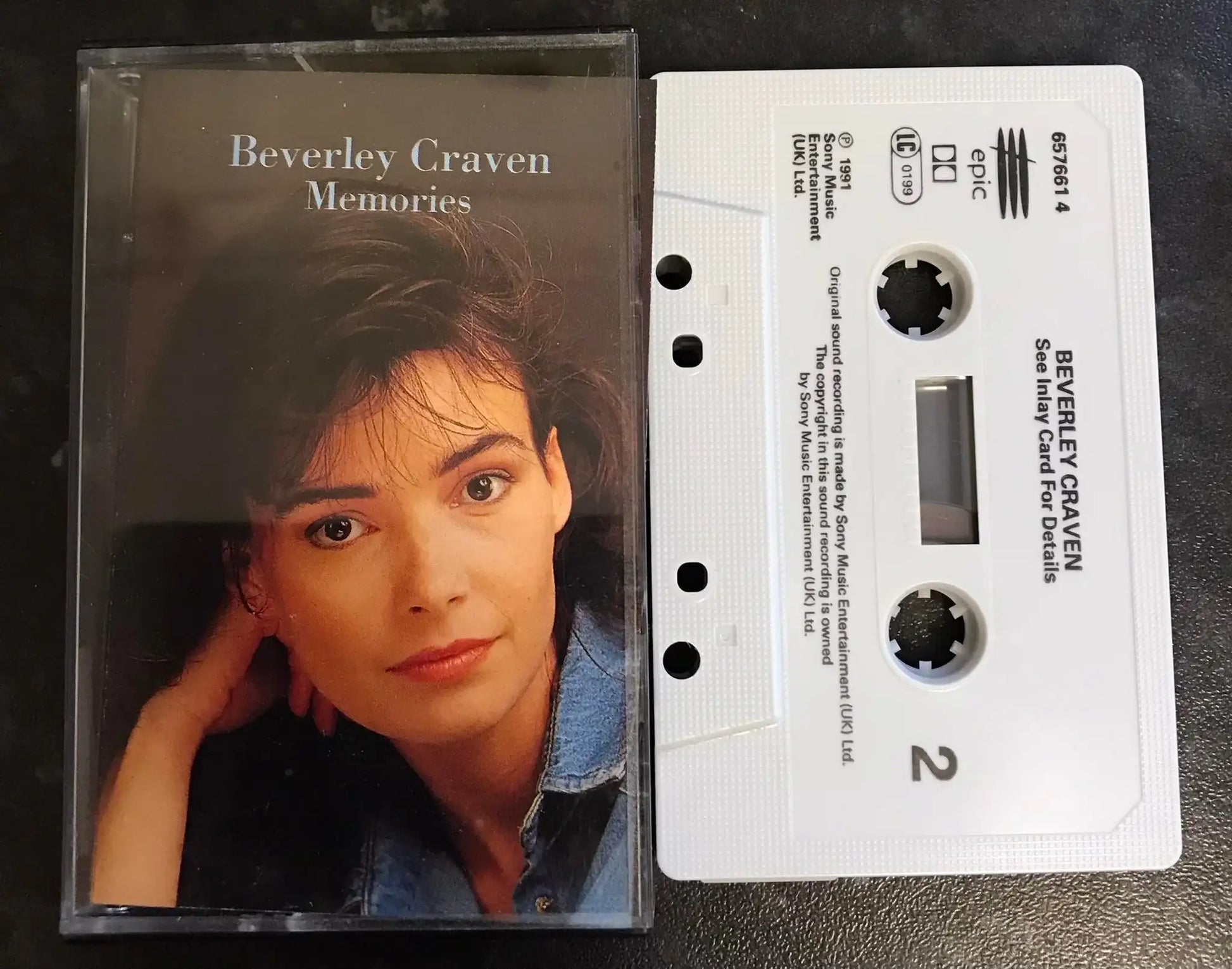 Beverley Craven, Memories Album, EPIC, 657661 4, Vintage Cassette Magretro