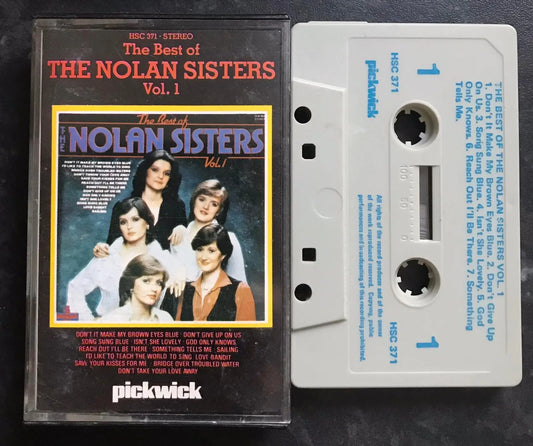 The Best of The Nolan Sisters, Vol 1, PICKWICK, HSC 371, Vintage Cassette Magretro