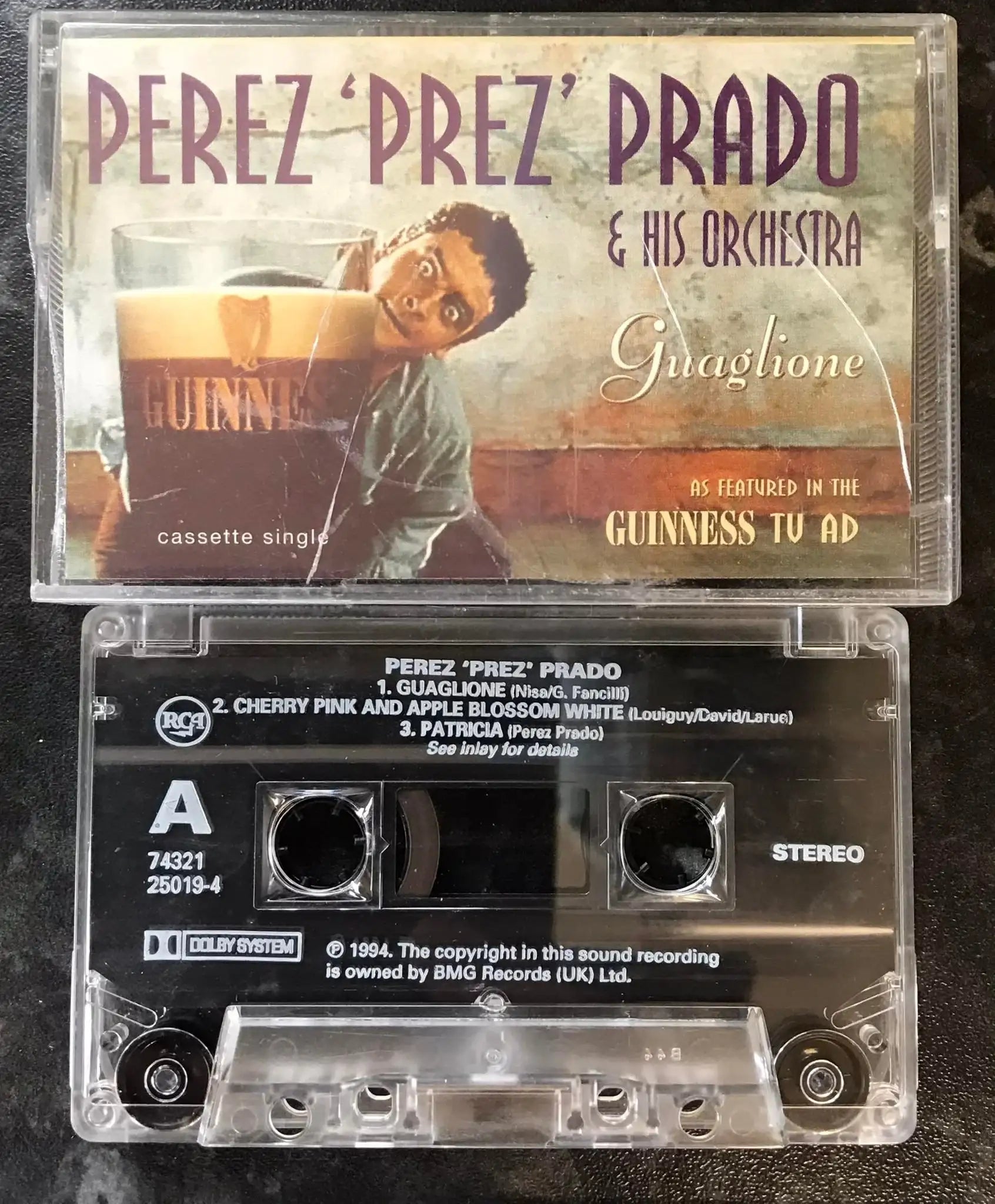Perez Prez Prado & His Orchestra, Guaglione Single, RCA, 74321 25019-4 Magretro