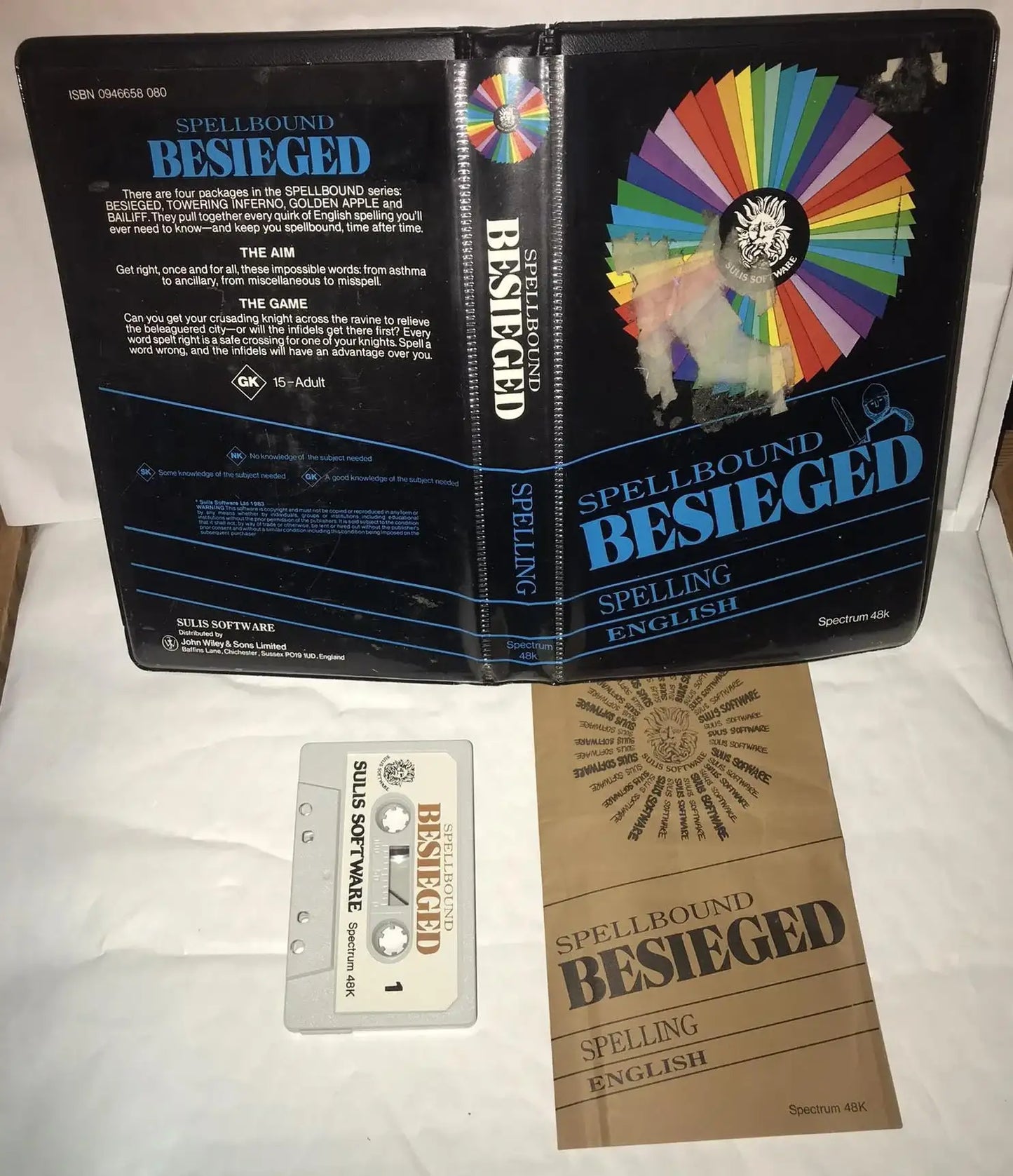 Spellbound Besieged, ZX Spectrum by Sulis Software, Working Magretro