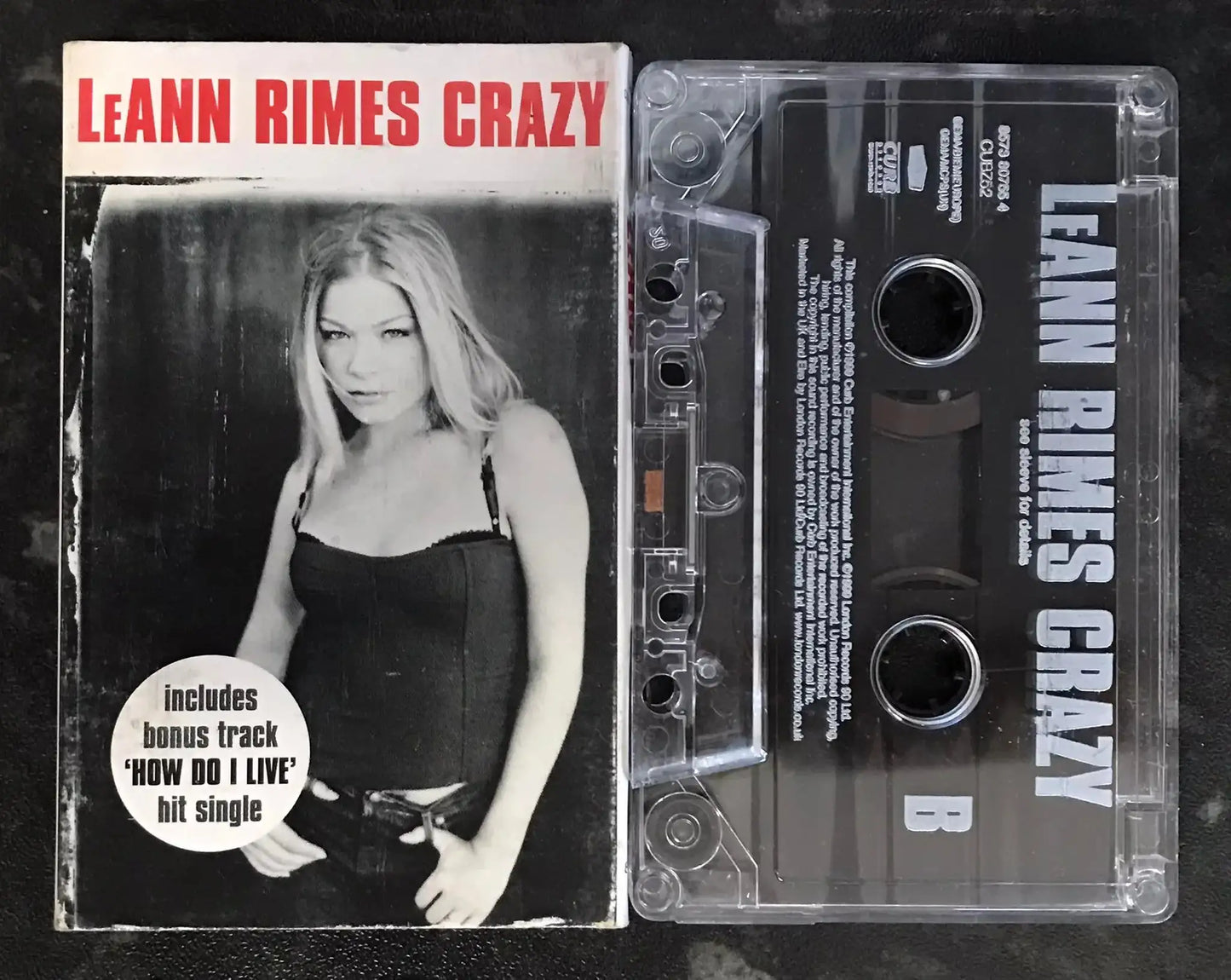 LeANN Rimes, Crazy Single, RARE, London Records, 8573 80755 4 Magretro