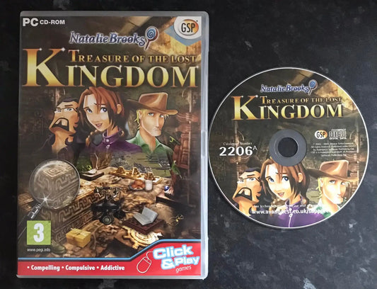 Natalie Brooks, Treasure of the Lost Kingdom, UK, Pal, PC Game Magretro