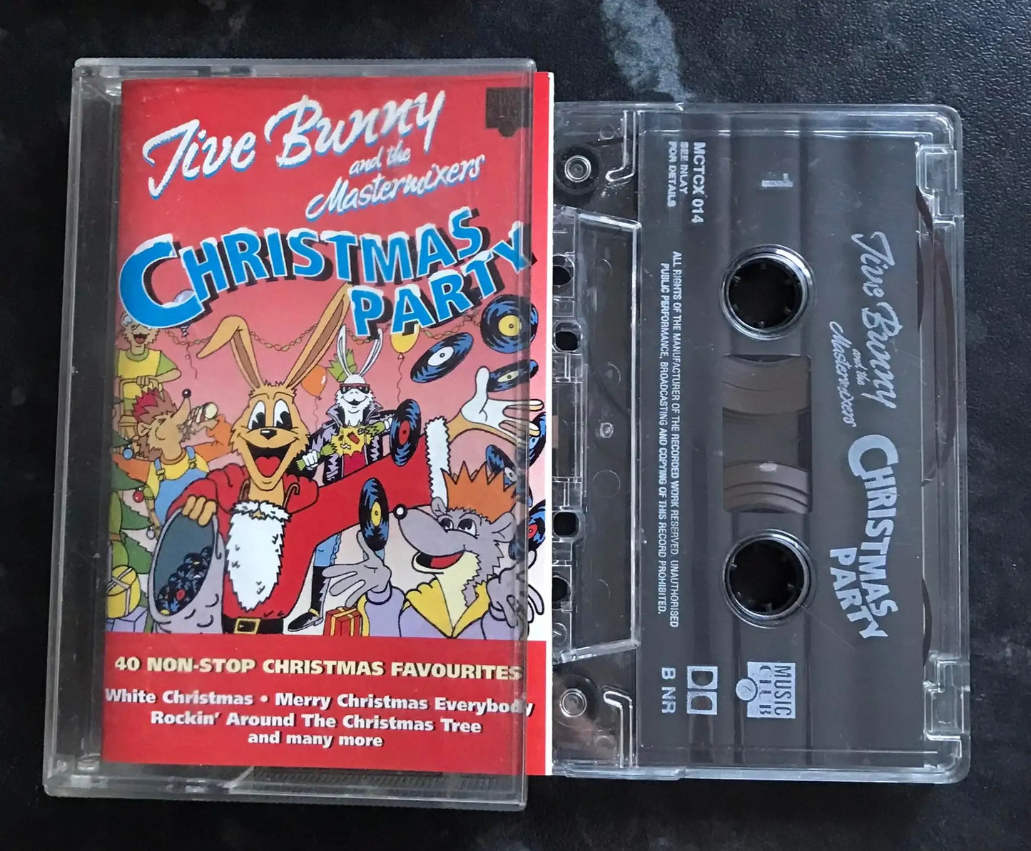 Jive Bunny and the Mastermixers, Christmas Party Album, mctcx 014 Magretro