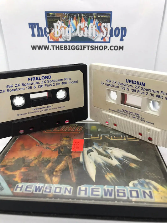 Hewson Two pack, Firelord and Uridium (Tested), ZX Spectrum, Hewson Magretro