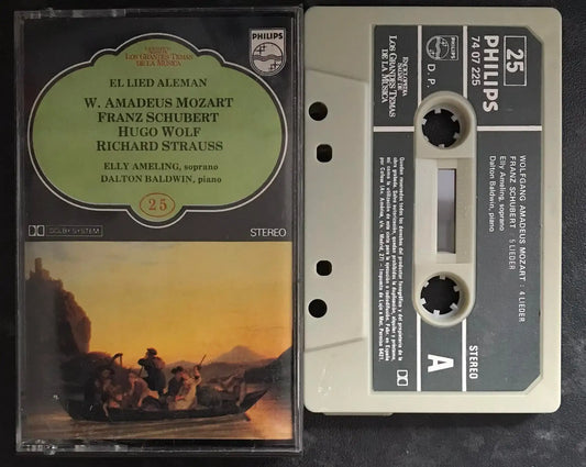 mozart wolf strauss schubert, Los Grandes Temas De La Musica, Philips,74 07 225 Magretro