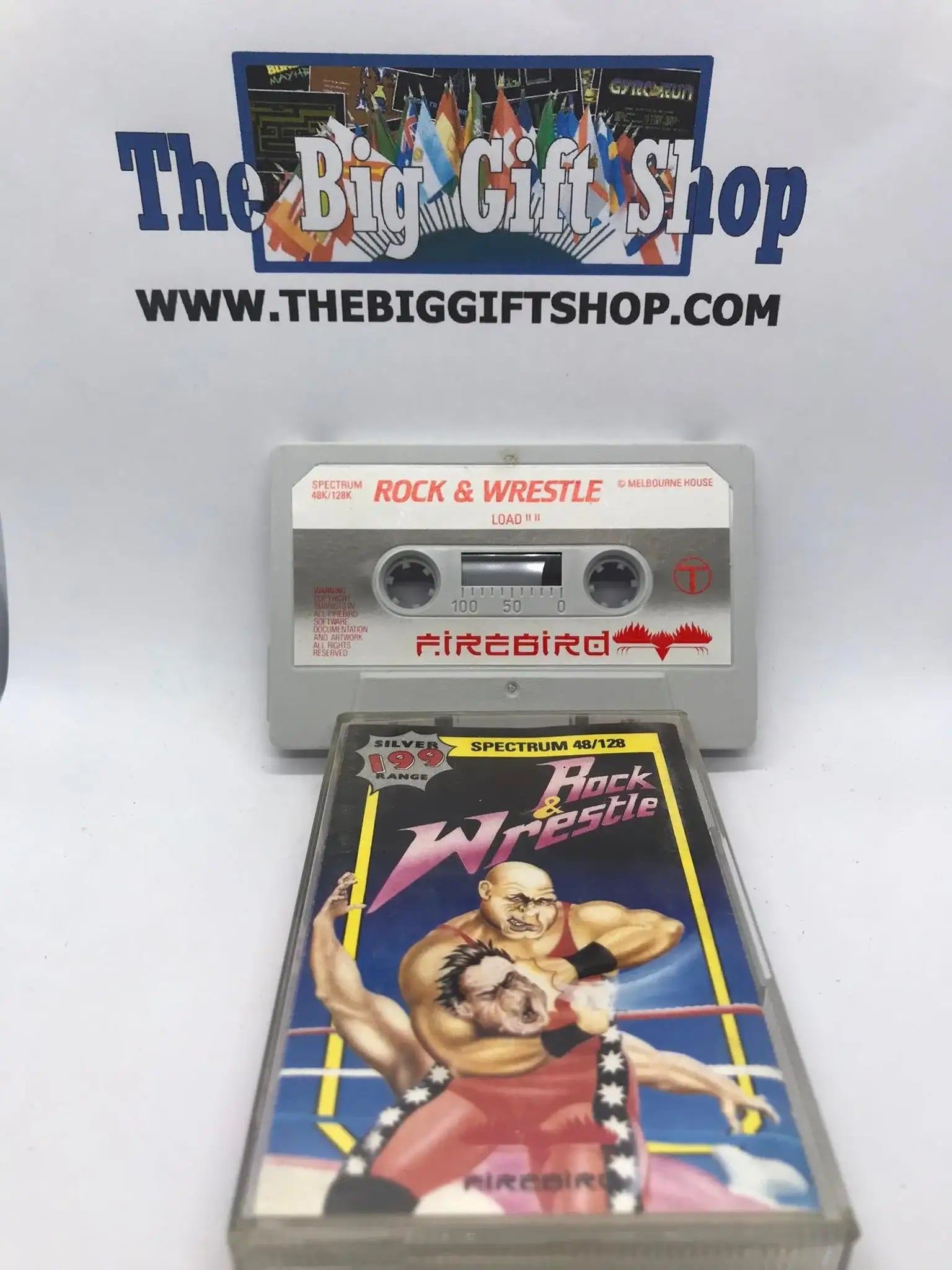 Rock 'N Wrestle (Firebird) (Tested Working), ZX Spectrum, Firebird Software Magretro