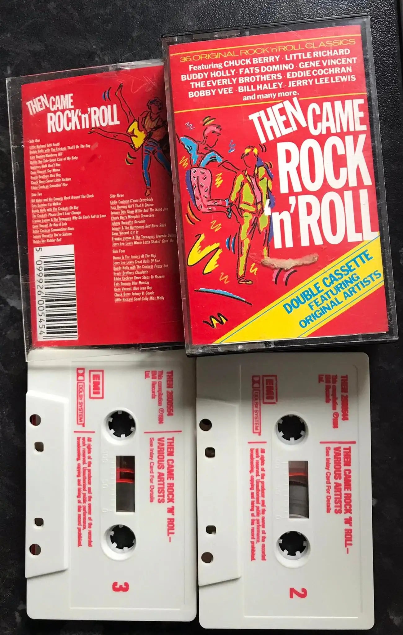 Then Came Rock 'N' Roll Double Album, EMI, TC-THEN 1, Vintage Cassette Magretro