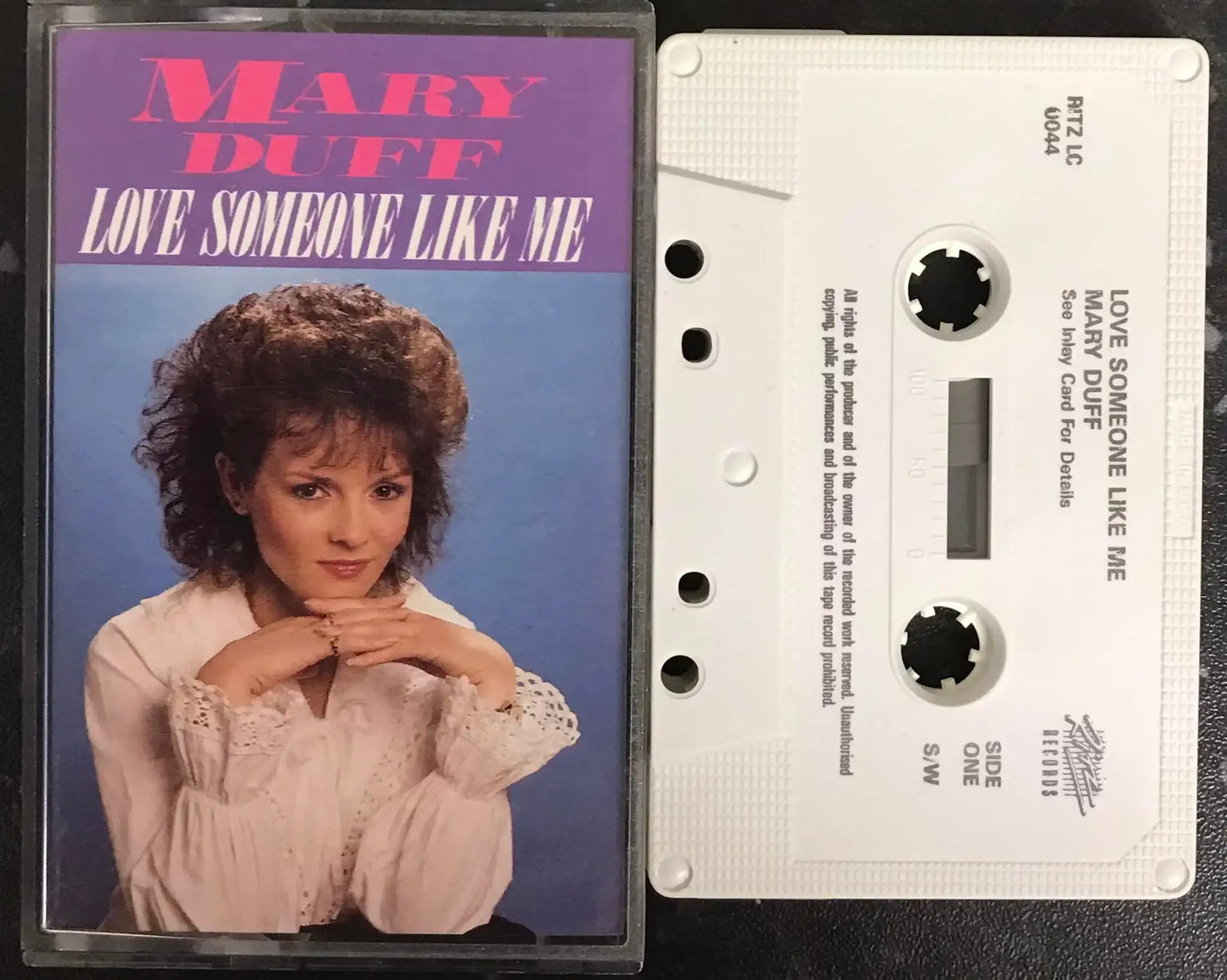 Mary Duff, Love Someone Like me, ritz lc 0044, Vintage Cassette Magretro
