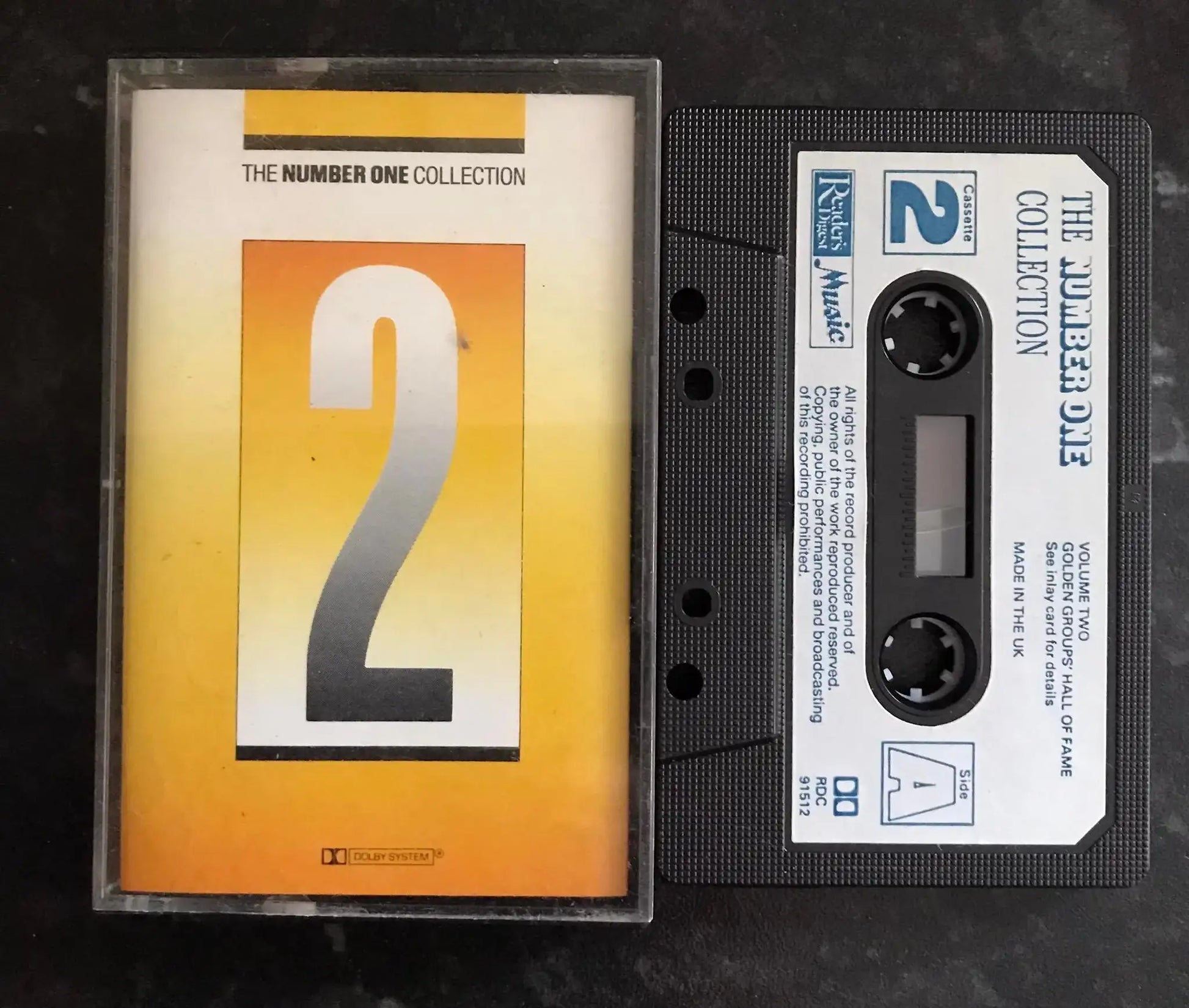 The Number One Collection Album, Cassette 2 Only, RDC 91512 Magretro