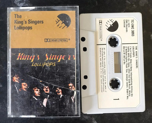 The King's Singers, Lollipops Album, tc-emc 3093, EMI, Vintage Cassette Magretro