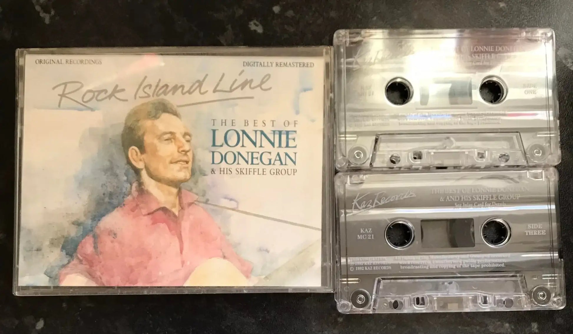 The Best of Lonnie Donegan and his Skiffle Group, Kaz Records, KAZ MC 21 Magretro