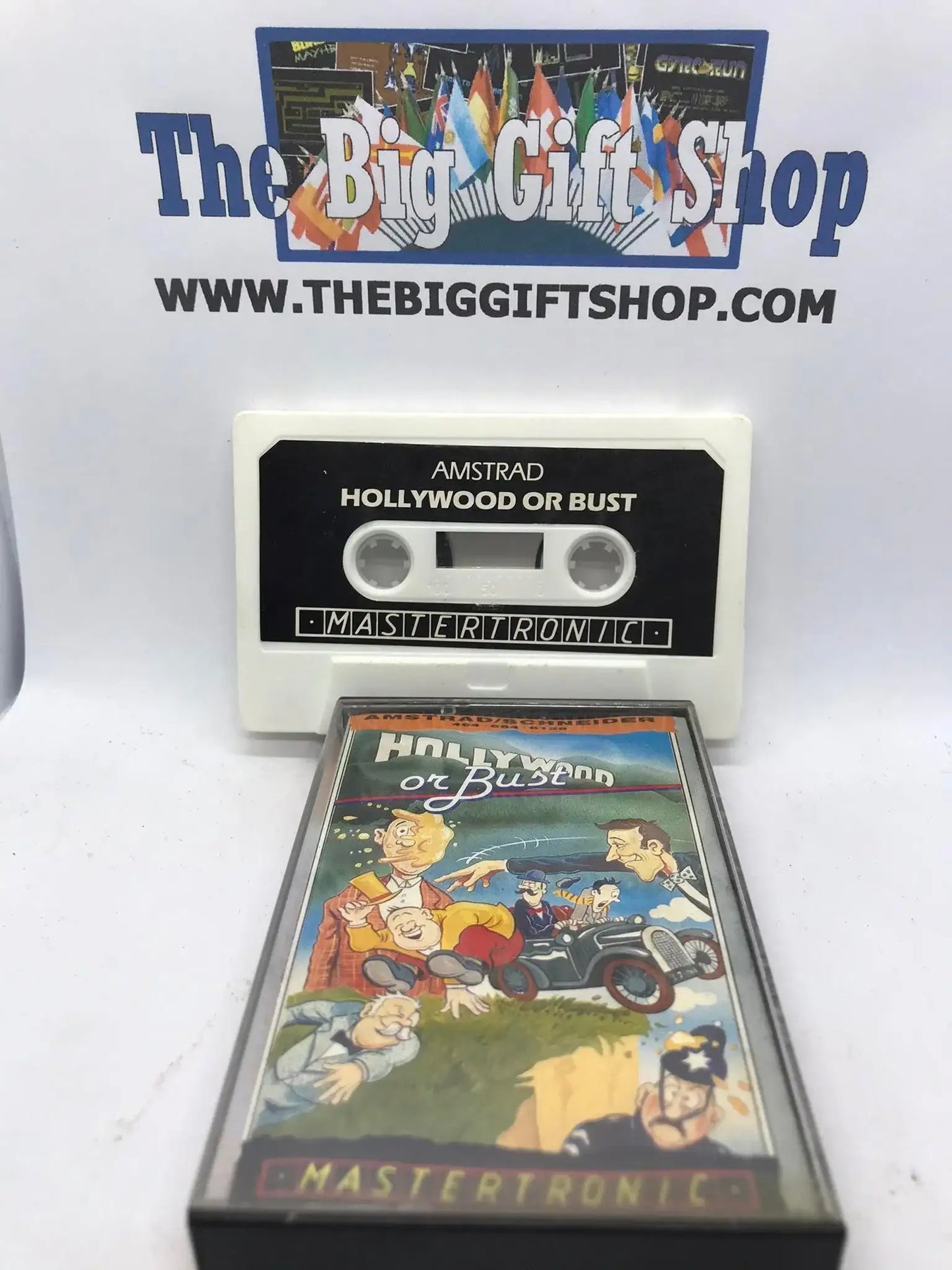 Hollywood or Bust, CPC 464 / 664 Released by Mastertronic Magretro