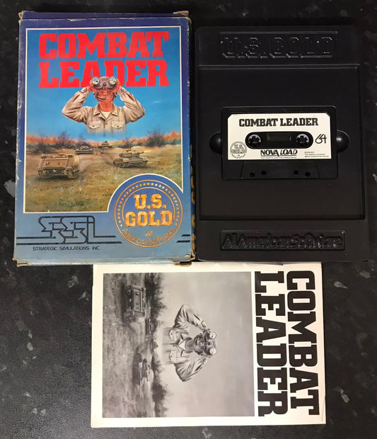 Combat Leader, C64, Released by US Gold, WORKING Magretro