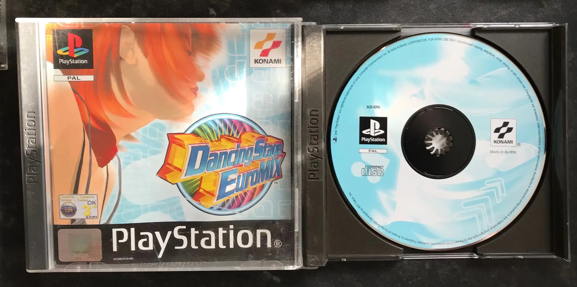 Dancing Stage Euromix, PS1 Playstation One Game Boxed (PAL UK) Magretro