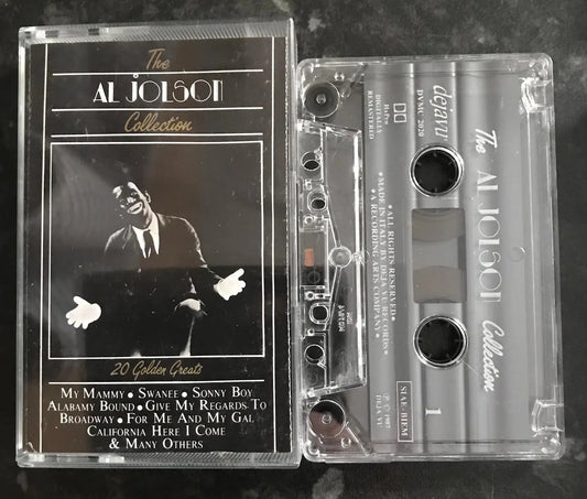 The Al Jolson Collection Album, Deja Vu Records, DVMC 2020, Vintage Cassette Magretro