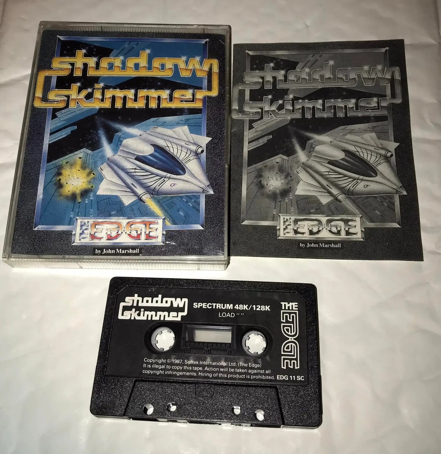 Shadow Skimmer, ZX Spectrum game by The Edge Magretro