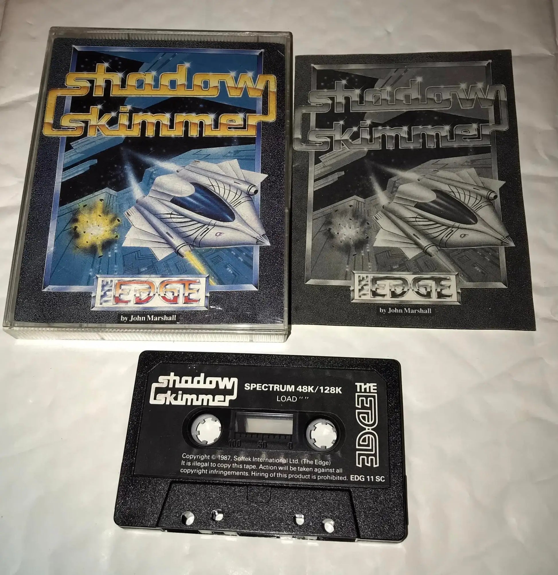 Shadow Skimmer, ZX Spectrum game by The Edge Magretro